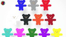 Learn Colors With Teddy Bear For Childrens ## || blue orange skyblue pink green purple yellow