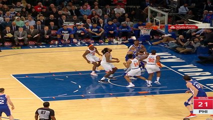 NBA : Philadelphie mate les Knicks
