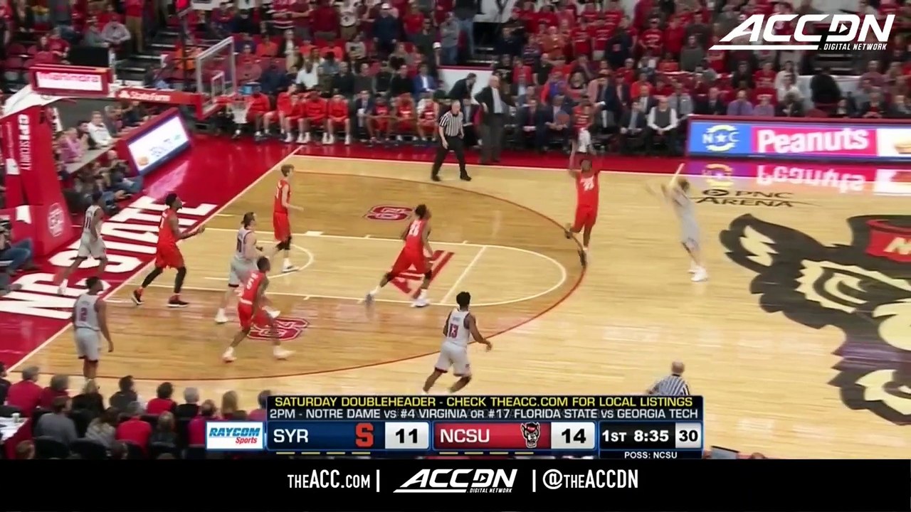 Syracuse vs. NC State Basketball Highlights (2018-19)