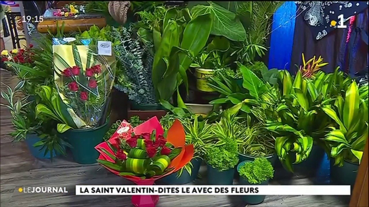 Les fleurs à la fête pour la St Valentin