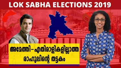 #LoksabhaElection2019 : അമേത്തിയില്‍ രാഹുലിനെ വെല്ലുവിളിക്കാൻ ആകുമോ? | Oneindia Malayalam