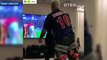 Neymar comme un fou devant les buts du PSG à Old Trafford