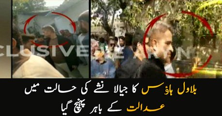 PPP's drunk supporter reaches outside court to support Zardari
