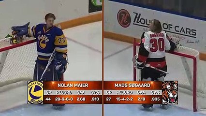 Saskatoon Blades 6 at Medicine Hat Tigers 3