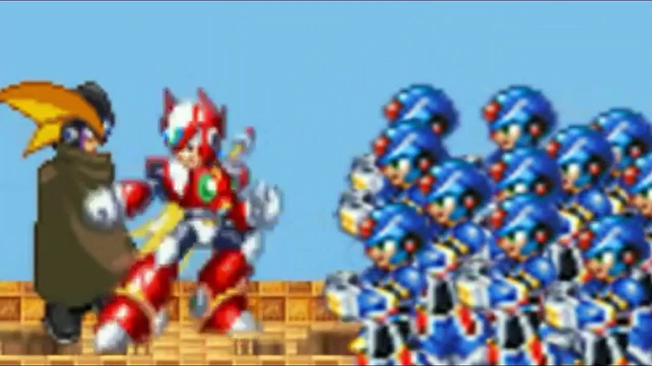 Sonic Forces - Cutscene 14 (Sonic Sr II, Silver Jr, X and Zero vs Infinite)