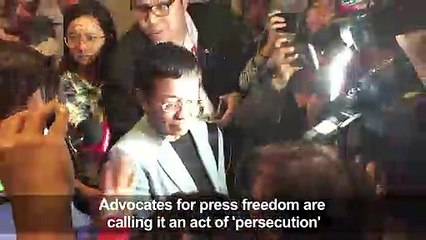 Philippines journalist Ressa posts bail after libel charge