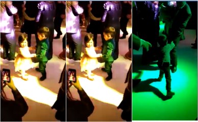 عمره 5 سنوات.. قام بضرب الجميع للفوز برقصة مع هذه الجميلة