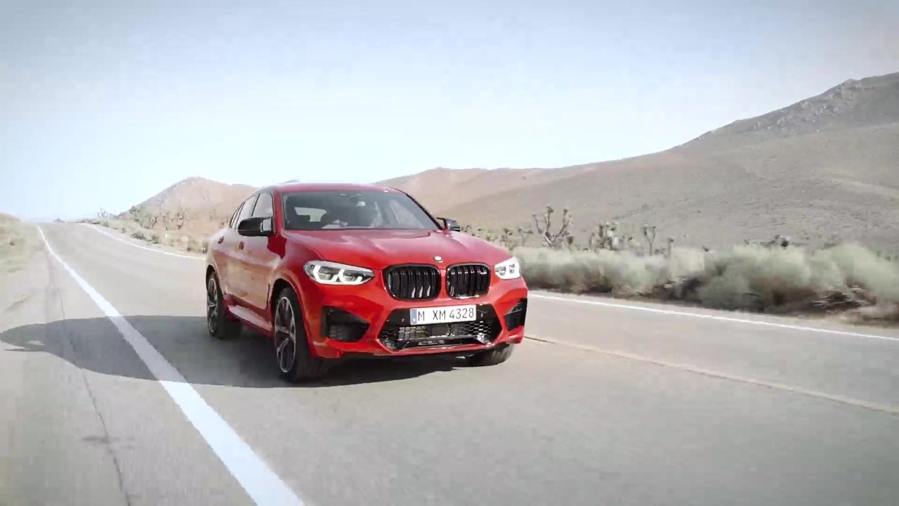 The new BMW X4 M Competition Trailer