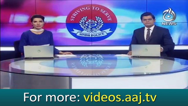 Sindh Police gives first aid to injured boy