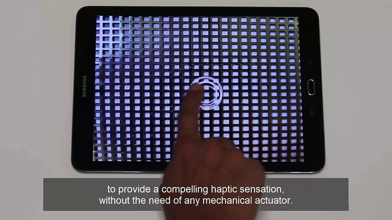 Touchy:  A Visual Approach for Simulating Haptic Effects on Touchscreens