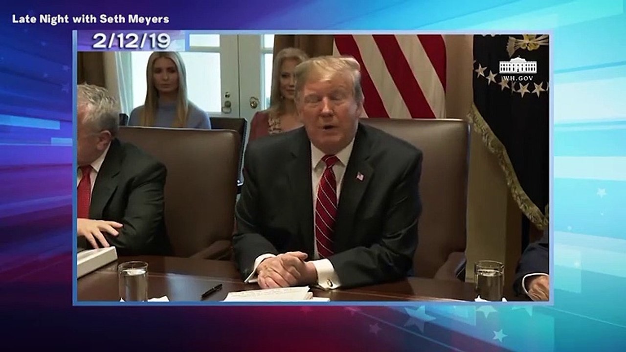Seth Meyers Roasts Trump's Wall Deal Reaction: From Unhappy To Thrilled In 20 Seconds