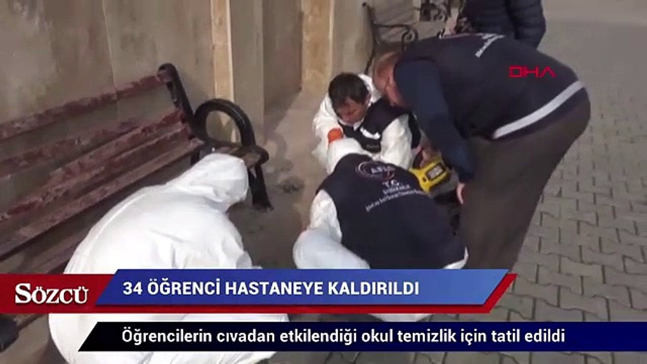 Öğrencilerin cıvadan etkilendiği okul temizlik için tatil edildi