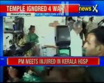 Kerala FireTragedy_ Prime Minister Narendra Modi meets injured in Kerala hospital