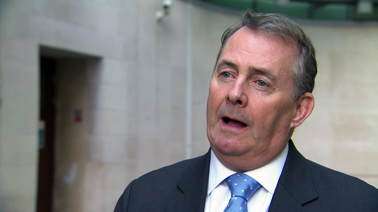 Liam Fox: MPs must show consistency over Irish backstop