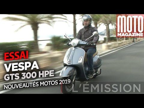 VESPA GTS 300 HPE - La grosse guêpe
