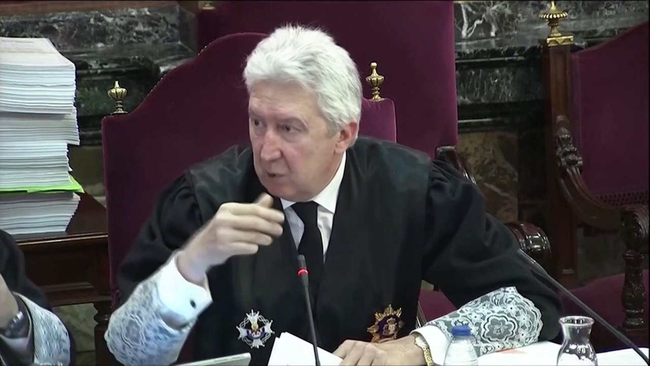 Comparecencia de Junqueras en el juicio del 'pr...