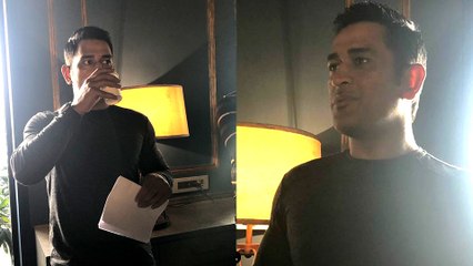 Dhoni's new hairstyle goes viral | இணையத்தை கலக்கும் டோனியின் புதிய ஹேர்ஸ்டைல்