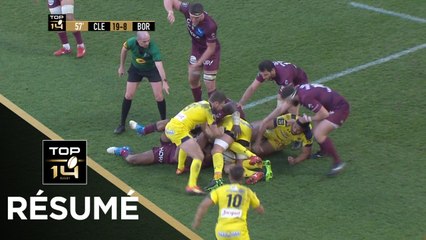 TOP 14 - Résumé Clermont-Bordeaux-Bègles: 40-20 - J16 - Saison 2018/2019