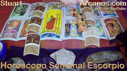 HOROSCOPO ESCORPIO-Semana 2019-08-Del 17 al 23 de febrero de 2019-ARCANOS.COM