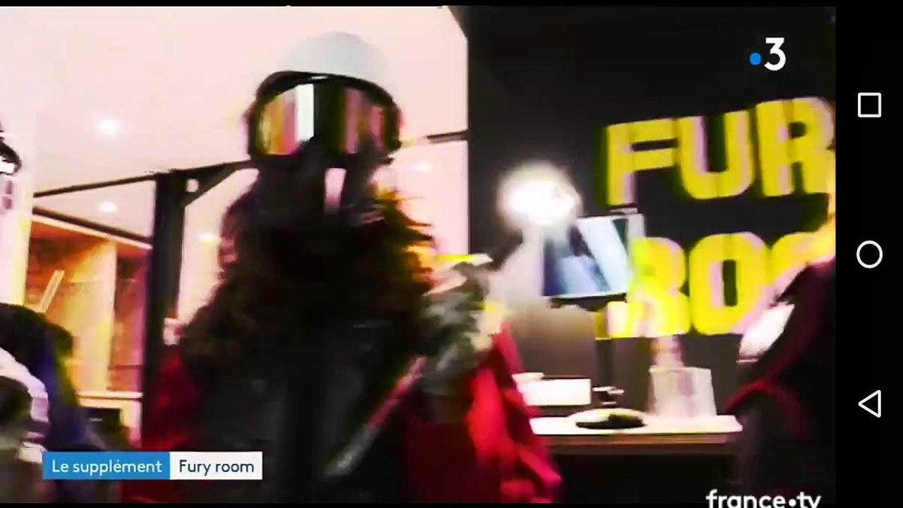 Reportage Fury Room S.E.R partenariat