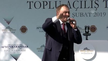 Veysel Eroğlu - Afyonkarahisar'a Yapılan Yatırımlar