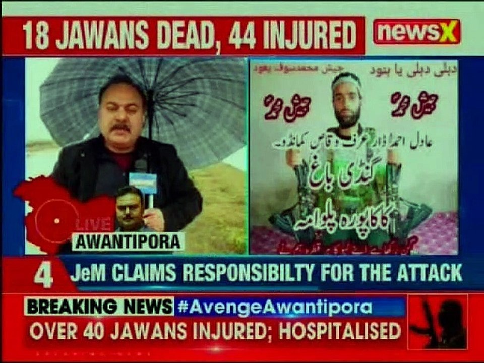 J&K: 18 Jawans martyred, 44 injured in IED attack in Awantipora | Pulwama terror attack