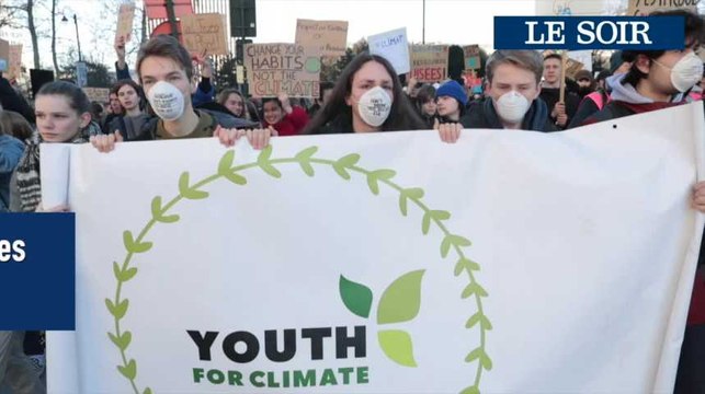Marche de jeunes pour le climat Bruxelles
