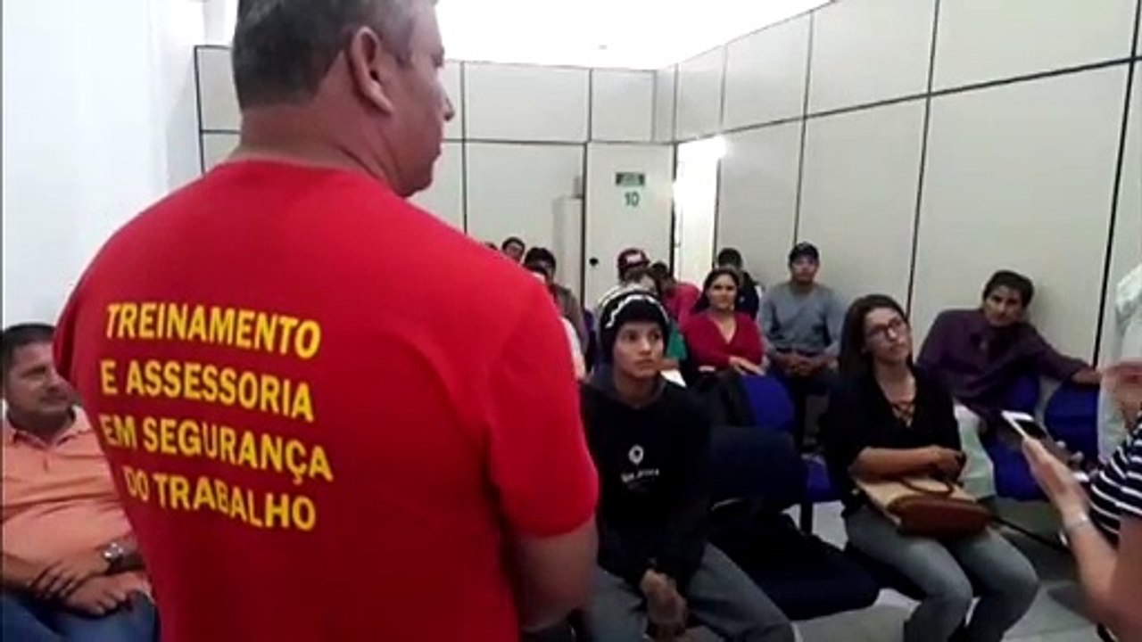 Contra quedas durante o trabalho, curso é minis...