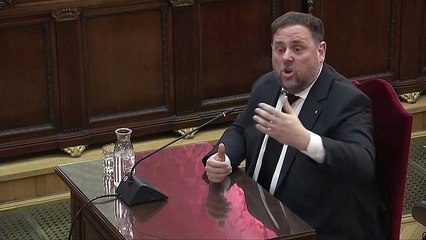 Junqueras: "Ich bin ein politischer Gefangener"