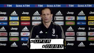 Conferenza Stampa Allegri pre Juventus-Frosinone.