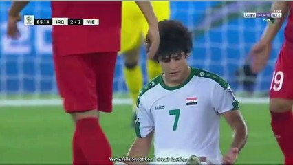 مباراة العراق  وفيتنام  الشوط الثاني كاس  أسيا 2019
