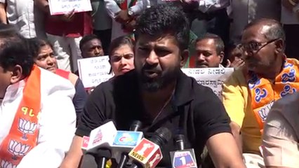 ಪ್ರತಾಪ್ ಸಿಂಹ ಸೇರಿದಂತೆ ಹಲವರಿಂದ ಜೆಡಿಎಸ್ ವಿರುದ್ಧ ಪ್ರತಿಭಟನೆ