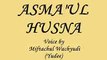 Asma'ul Husna - Voice by Miftachul Wachyudi (Yudee)