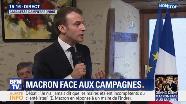 Emmanuel Macron: Si des élus de la République ont des idées plus intelligentes, qu'ils les proposent et les mettent en oeuvre