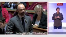 Antisémitisme : « Ces actes ne datent pas de quelques semaines, ils ne se sont jamais arrêtés dans notre pays » déplore Edouard Philippe