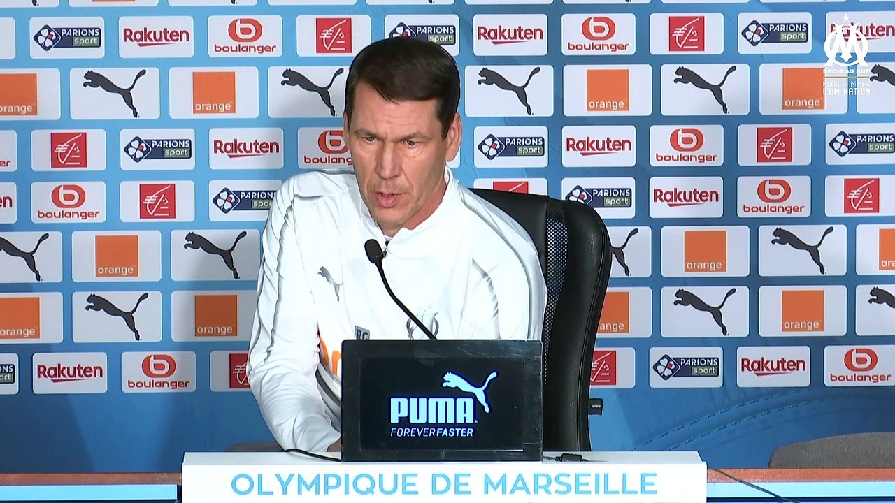 Replay Conférence de presse de Rudi Garcia avant #OMASC