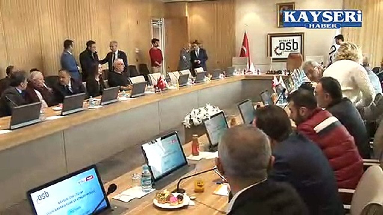 (14 Şubat 2019) OSB’NİN FUAR MERKEZİ’Nİ  10 YIL SÜRE İLE TÜYAP İŞLETECEK…