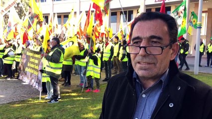 Une manifestation pour Abdullah Öcalan à Martigues
