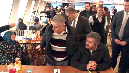 14 Şubat Sevgililer  Günü'nde engelli vatandaşlara boğaz turu