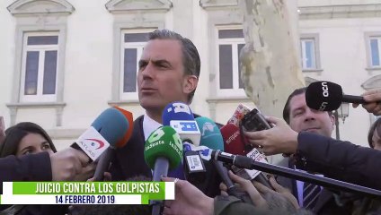 Declaraciones de Javier Ortega a la salida del Supremo