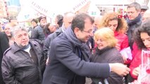 İstanbul İmamoğlu Kuyumcukent'te Seçim Çalışmalarını Sürdürdü