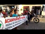 Acampamento União Faz protesto Pró-Dilma em Pedras de Fogo-PB (Parte 01)