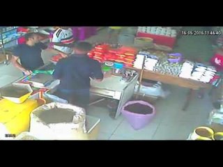 Flagrante: assalto à Casa do Tempero em Itambé-PE (Câmera 1)