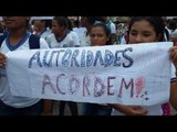 Alunos e Professores de Itambé-PE fazem protesto reivindicando Segurança Pública