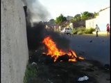 Homem morre e moto pega fogo na PE-75 em Itambé-PE