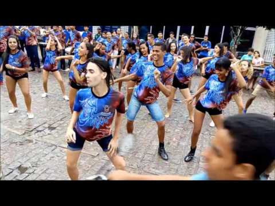 Banda Marcial e de Fanfarra José Romão faz ensaio pelas ruas da cidade de Pedras de Fogo PB 02