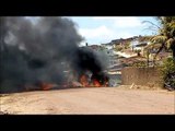 Moradores de Itambé-PE, fazem protesto na PE-75