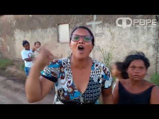 Protesto no bairro do Buracão em Itambé, PE