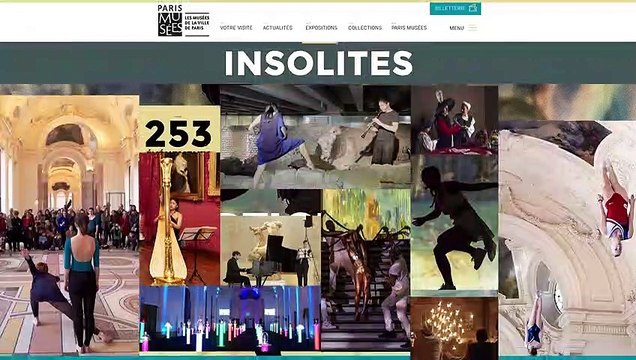 Nouveau site Internet pour Paris Musées !
