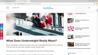 How to gain weight fast and safely